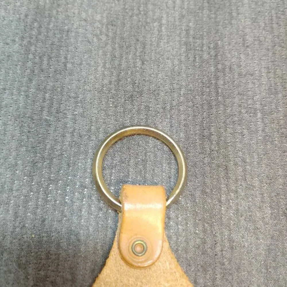Vintage Kool-Aid Keychain Beat The Thirsties Leather Kool Aid Man Souvenir